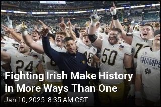 Fighting Irish Make History in More Ways Than One