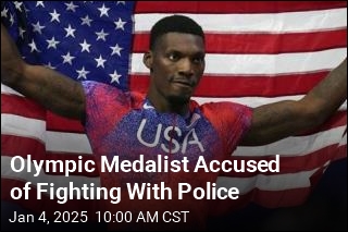 Olympic Medalist Accused of Fighting With Police