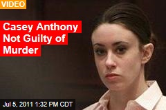 Casey Anthony Not Guilty of Murder